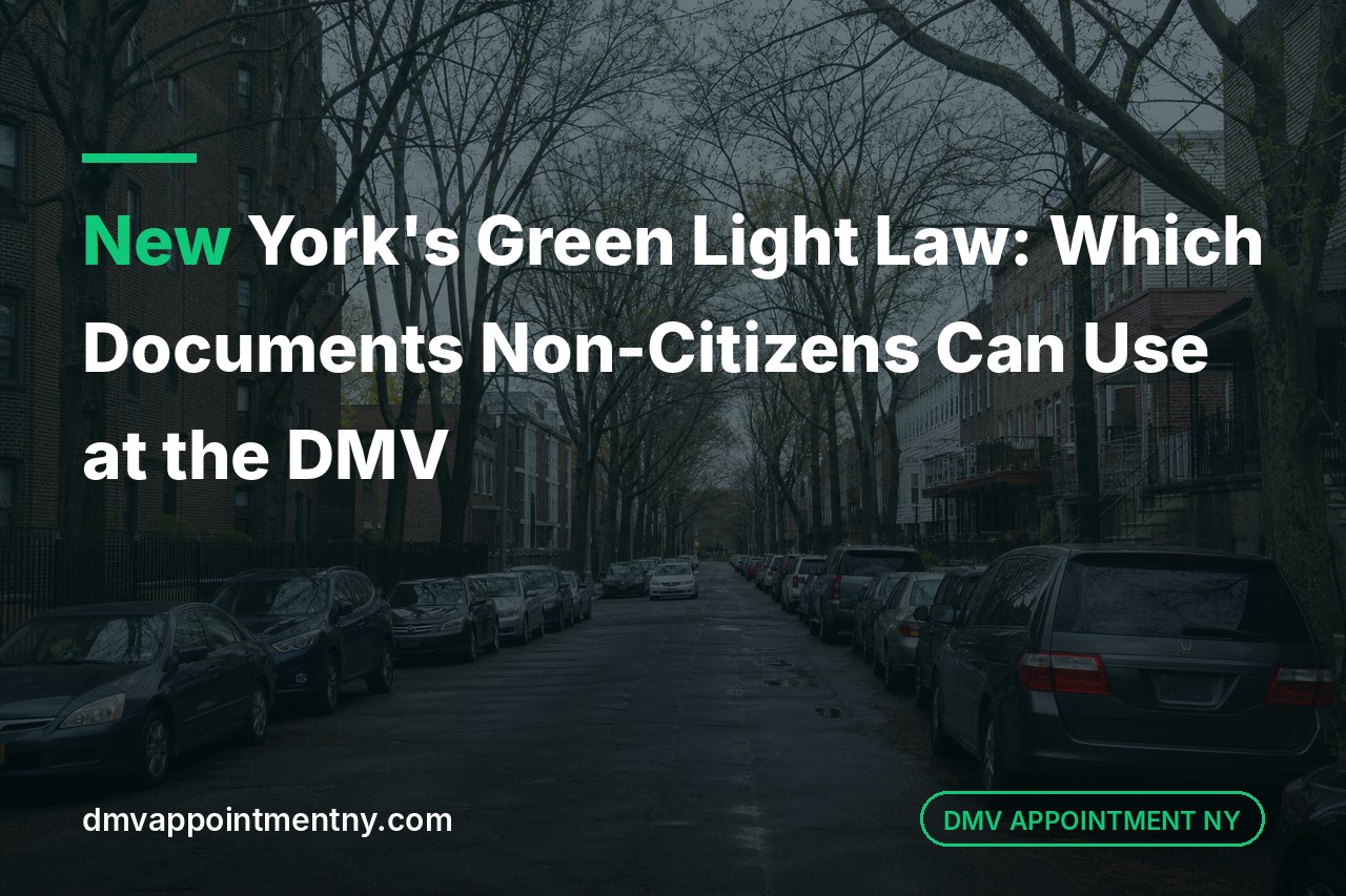 New York's Green Light Law: Which Documents Non-Citizens Can Use at the DMV