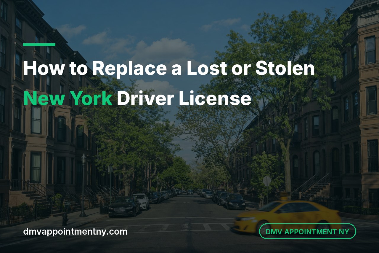 How to Replace a Lost or Stolen New York Driver License